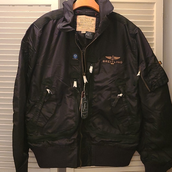 Breitling nylon bomber jacket